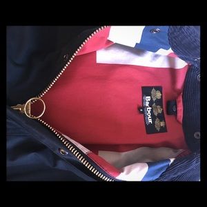 BARBOUR LIMITED  UNION JACK BEDALE.